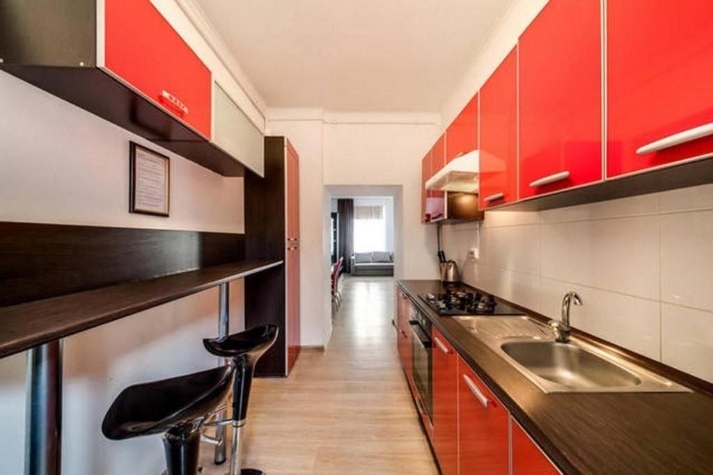 Liaynberga Apartments Lviv Bagian luar foto